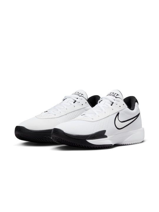 Nike G.T. Cut Academy Χαμηλά Μπασκετικά Παπούτσια White / Summit White / Anthracite / Black