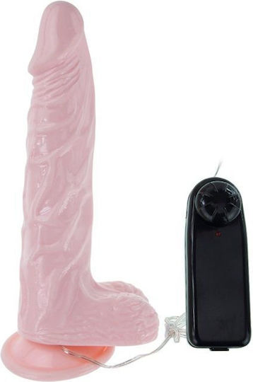 Baile Super Rota Realistic Vibrator 20.5cm Flesh