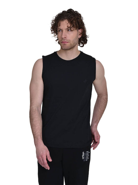 Target 10 Men's Sleeveless Blouse BLACK