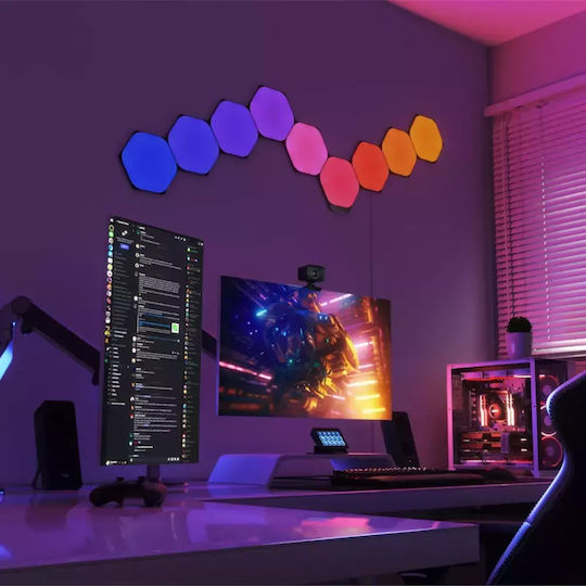 Nanoleaf Φωτιστικό Shapes LED RGBW 9τμχ