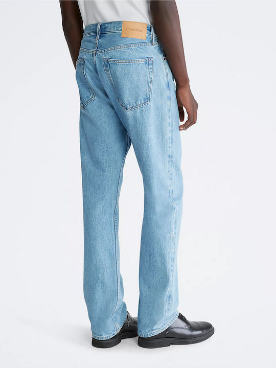 Calvin Klein Herren Jeanshose in Gerader Linie Blau