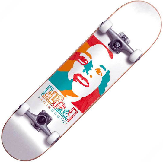 Blind Psychedelic Girl FP Premium Komplett Kurzboard Weiß