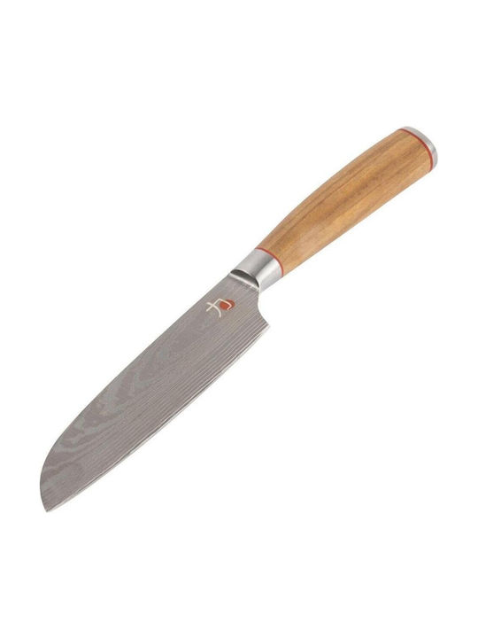 Bergner Tetsu Santoku Messer aus Rostfreiem Stahl 12.5cm