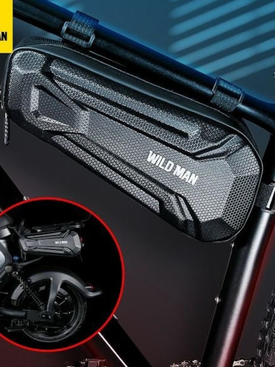 Wildman Gears ES4 Τσαντάκι Σκελετού Ποδηλάτου 3.5lt Μαύρο WILDMAN-ES4