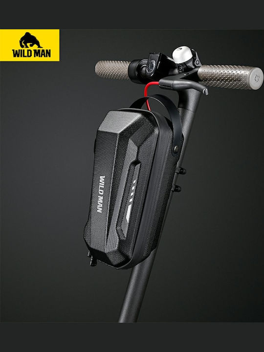 Wildman Gears GD9X Plus Τσαντάκι Τιμονιού Ποδηλάτου 3lt Μαύρο
