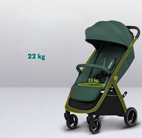 Lionelo Ingrid Baby Stroller Suitable from 6+ Months Green Emerald 8.20kg