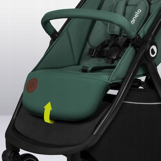 Lionelo Ingrid Baby Stroller Suitable from 6+ Months Green Emerald 8.20kg