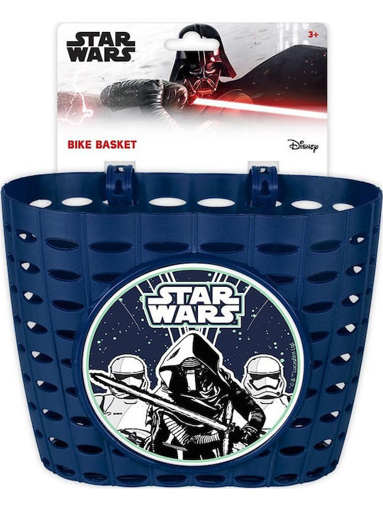 Seven Disney Star Wars Stormtrooper Παιδικό Καλαθάκι Ποδηλάτου Μπλε 9219