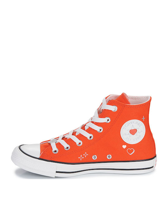 Chuck Taylor All Star Pentru Femei Tip Botine Portocalii