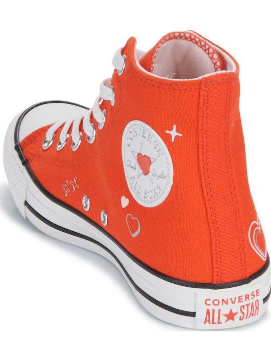 Chuck Taylor All Star Pentru Femei Tip Botine Portocalii