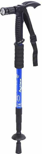 Telescopic Aluminum Trekking Pole 1 Unit Blue