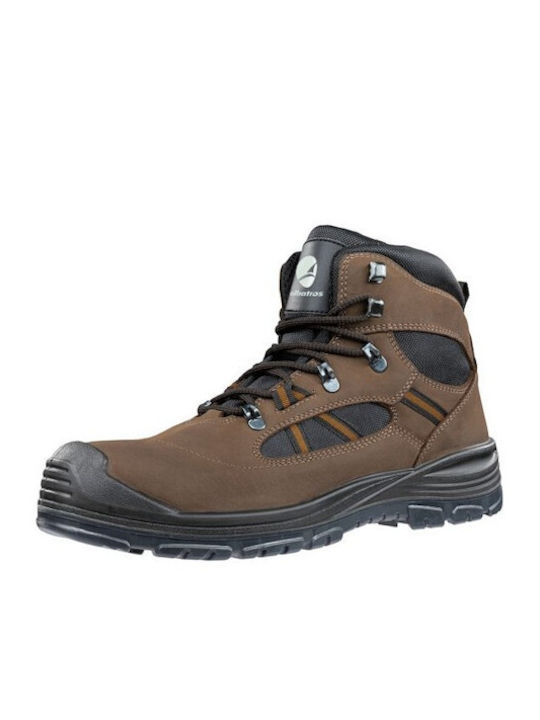 Albatros Timber Mid Waterproof Low Work Brown S3 with Certification FO , (M), SRC,WRU