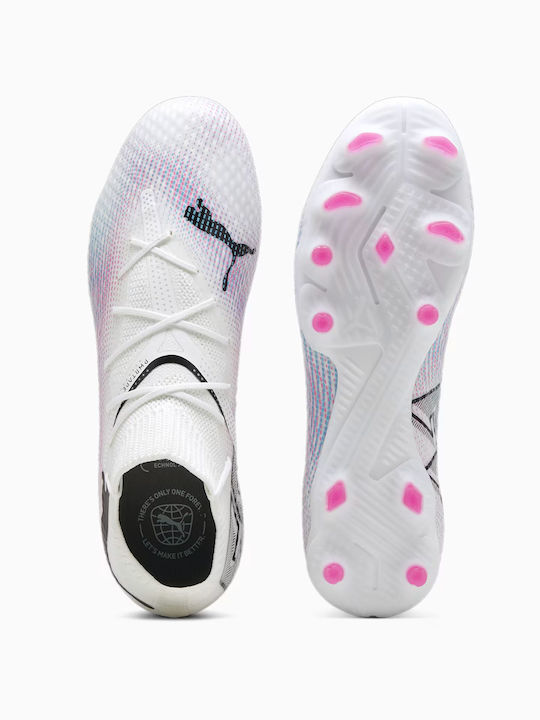 7 Pro Fg Ag Jr Kids Molded Soccer Shoes Beige