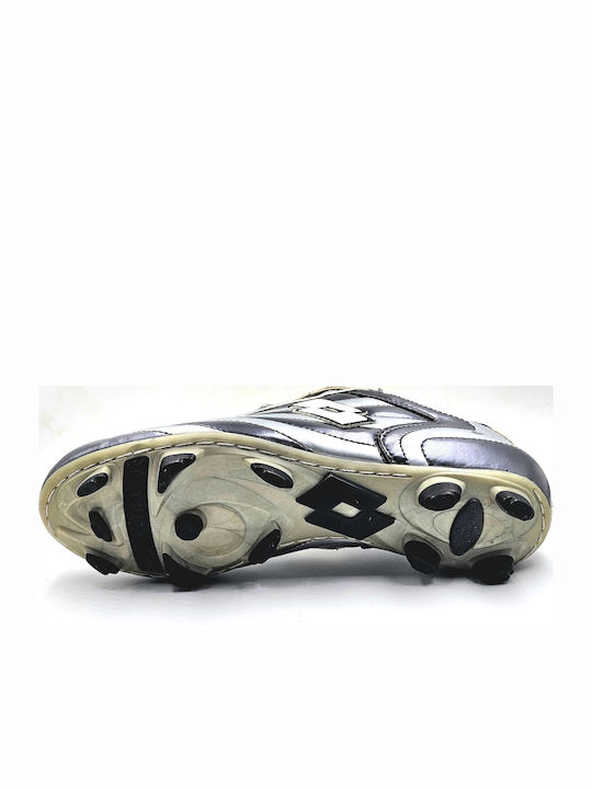 Vertigo III Kids Soccer Cleats Molded Silver