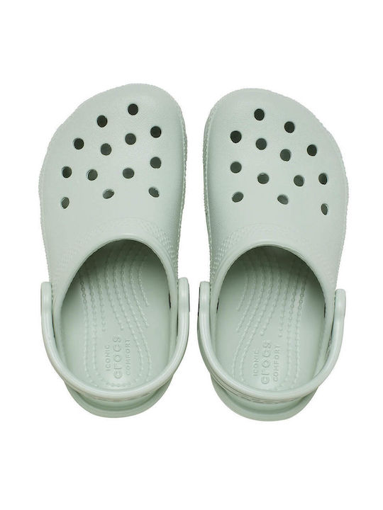 Crocs Classic T Kinder Strandschuhe Grün