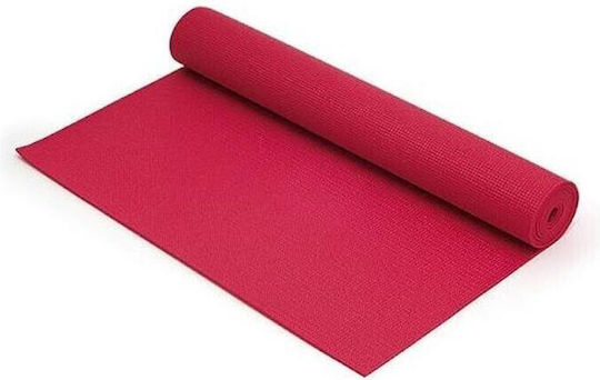 Athlopaidia Exercise Mat Yoga Purple Length 173cm Width 61cm Thickness 0.4cm