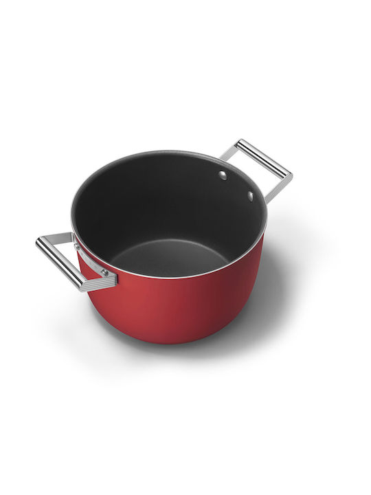 Smeg Βαθιά Κατσαρόλα από Αλουμίνιο 7.7lt / 26cm