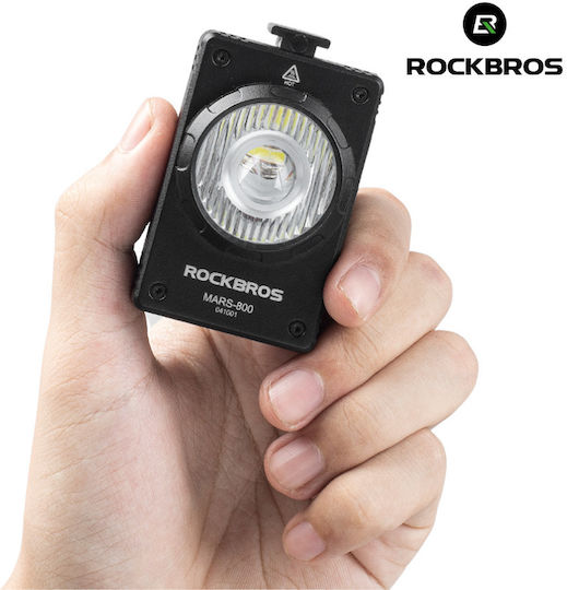 Rockbros Mars800 Επαναφορτιζόμενο Εμπρόσθιο Φως Ποδηλάτου