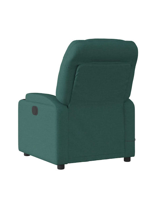 Fotoliu Relax Masaj cu Puf Sc. Green 74x89x100cm