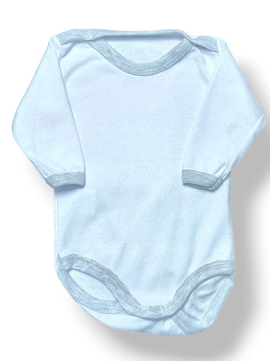 Babydom Baby Bodysuit Set Long-Sleeved Multicolour 3pcs