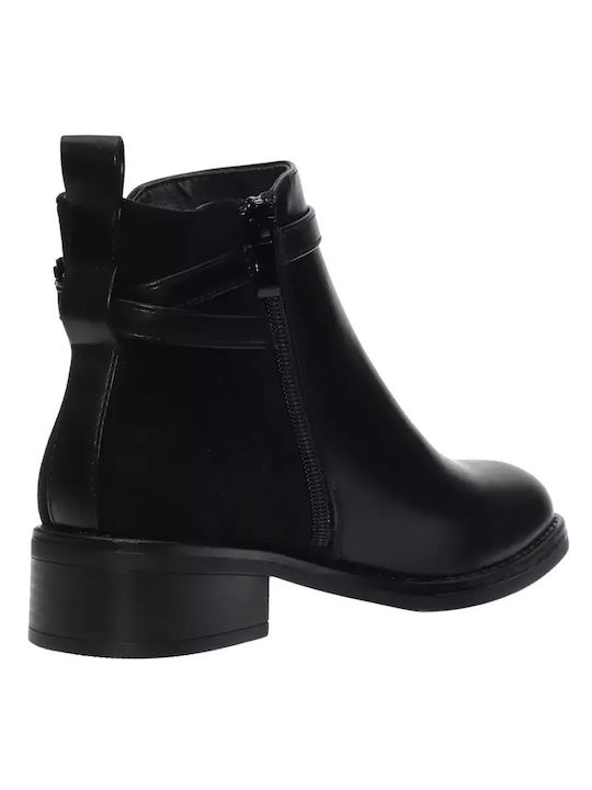 Stiefeletten Damen Schwarz