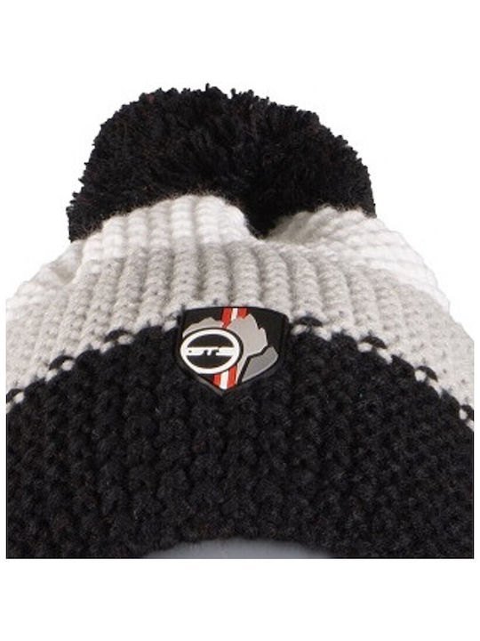 GTS Moda Italia Pom Pom Beanie Unisex Beanie in Albastru color