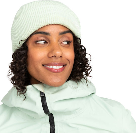 Folker Beanie Γυναικείος Σκούφος Πλεκτός σε Τιρκουάζ χρώμα