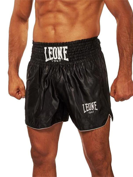 Leone Basic Ανδρικό Σορτσάκι Kick/Thai Boxing Μαύρο