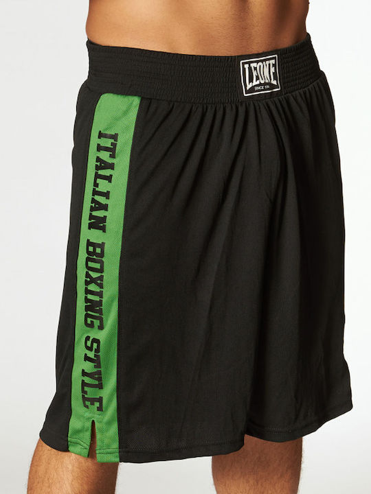Leone Italia Boxing Ανδρικό Σορτσάκι Πυγμαχίας Μαύρο