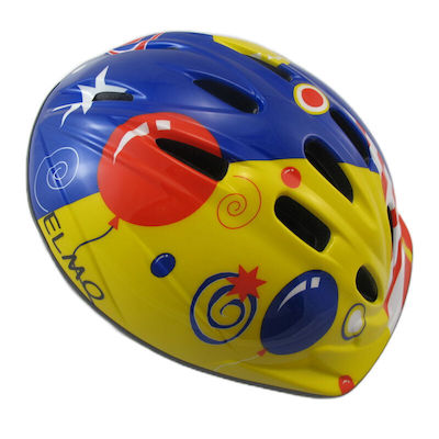 Elmo S Ρ-11 Blue Kids' Helmet for Bike Multicolour