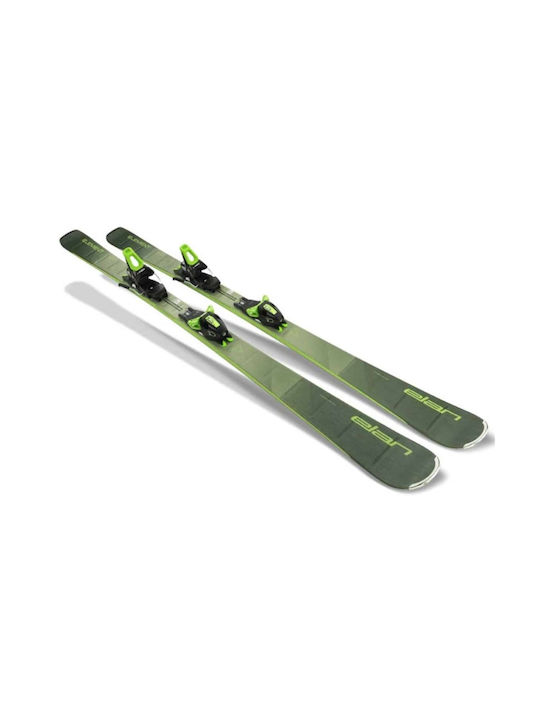 Elan Element Ski Schuhe in Grün Farbe mit Bindungen