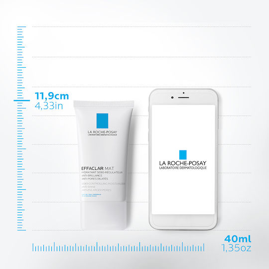 La Roche Posay Effaclar MAT Cremă Hidratantă de Față Împotriva Acneei 40ml