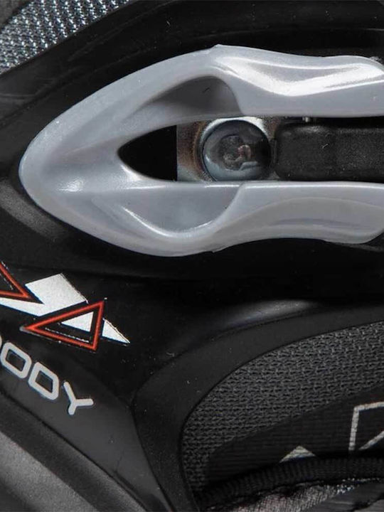 Roces Moody Inline Αυξομειούμενα Rollers Μαύρα Παιδικά