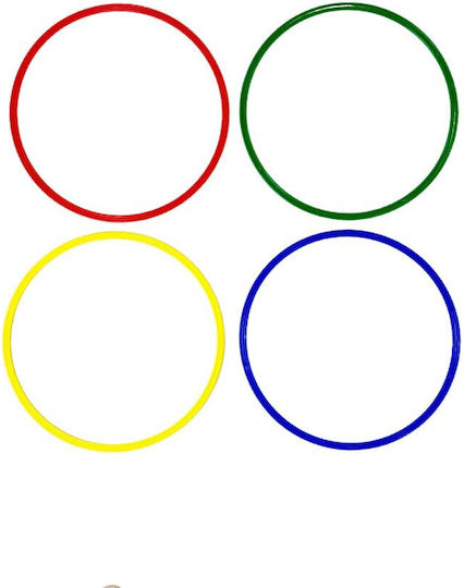 Liga Sport Flat Rings Set 4 30cm Δαχτυλίδι Ευκινησίας