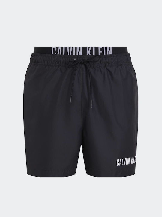 Calvin Klein Bărbați Înot Șorturi Negru