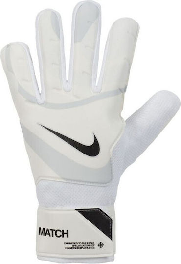 Nike Match Adults Goalkeeper Gloves White