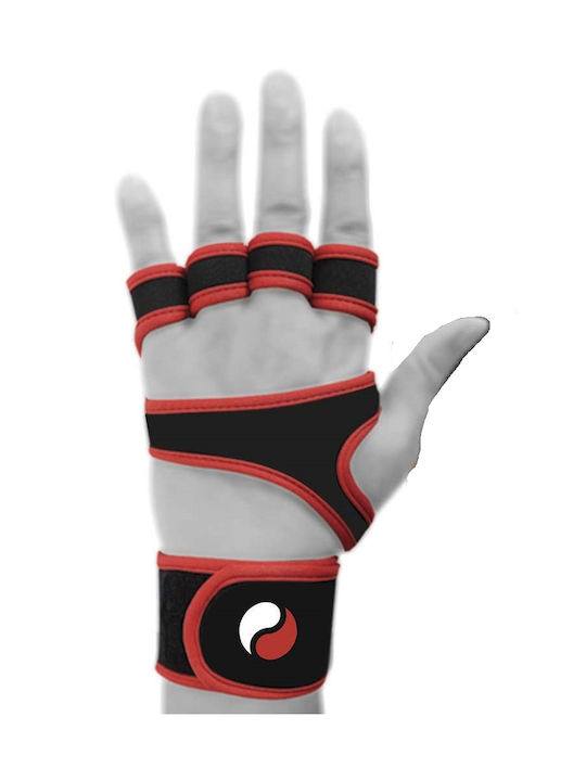 AMILA Men's Sports Gloves Gym XXL Black