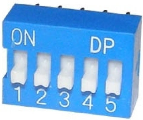 Kf1001 (ds-5p) Dft Dip Switch 33τμχ 01.083.0065