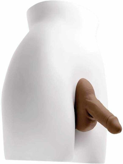 Gender X Stand To Pee Packer Ρεαλιστικό Dildo με Όρχεις Dark 13cm