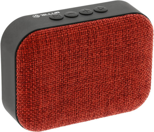 Tellur Callisto Ηχείο Bluetooth 3W με Ραδιόφωνο Κόκκινο
