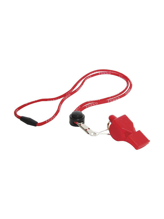 Fox40 Classic Safety Referees / Coaches Whistle with Cord