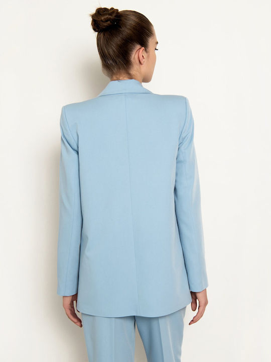 Toi&Moi Women's Blazer Light Blue