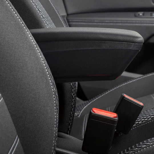 Rati Armster Car Leather Armrest for Dacia Duster Black