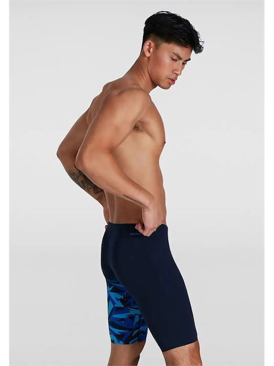 Speedo Plmt V Ανδρικό Αγωνιστικό Jammer Μαγιό Κολύμβησης Μαύρο