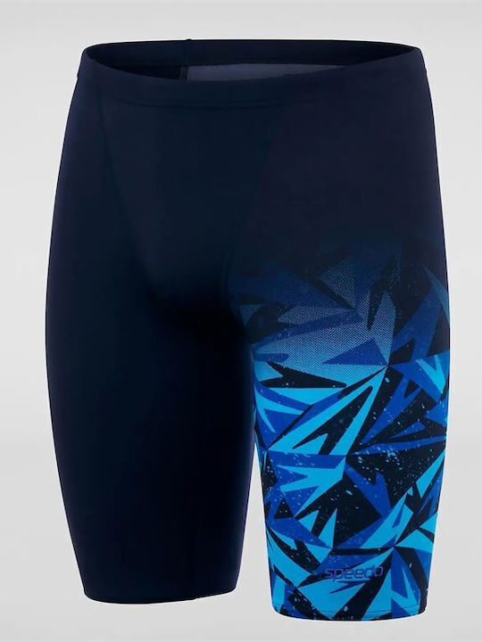 Speedo Plmt V Ανδρικό Αγωνιστικό Jammer Μαγιό Κολύμβησης Μαύρο