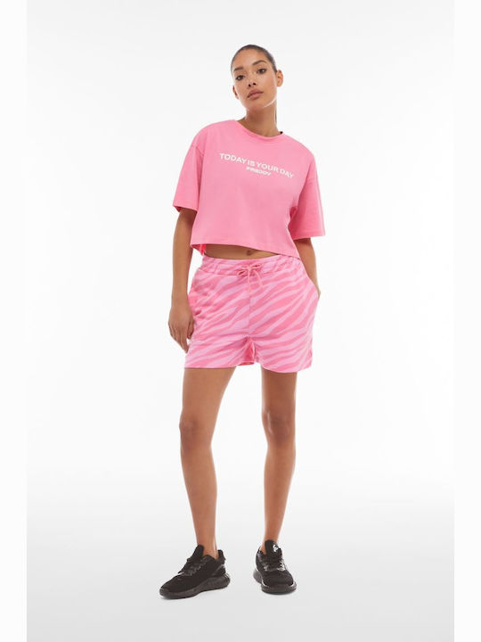 Freddy Damen-Shorts Aktivbekleidung Rosa