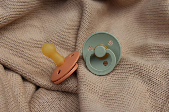 Bibs Schnuller Gummi Glanzschwarz für 0+ Monate