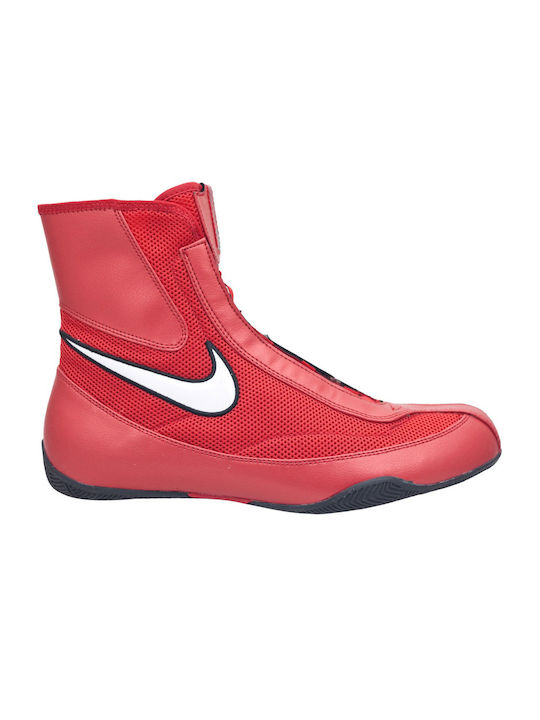 Nike Oly Mid Παπούτσια Πυγμαχίας Ενηλίκων Κόκκινα