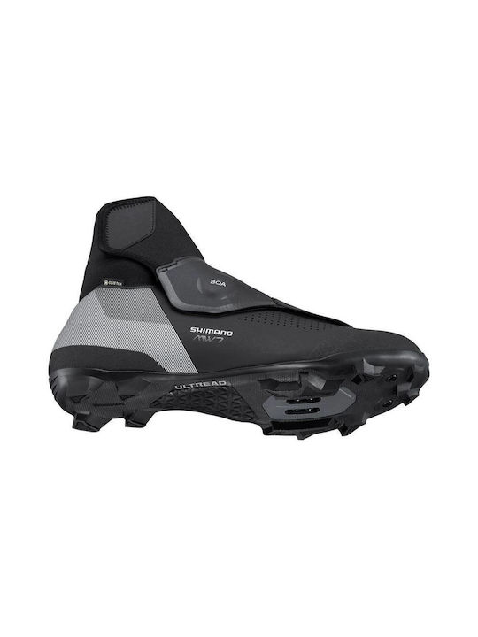 Shimano SH-MW702 Ανδρικά Ψηλά Παπούτσια Ποδηλασίας Βουνού Μαύρα