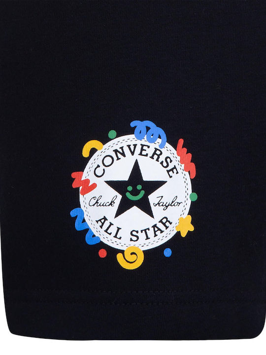 Converse Kids Set with Shorts Summer Black